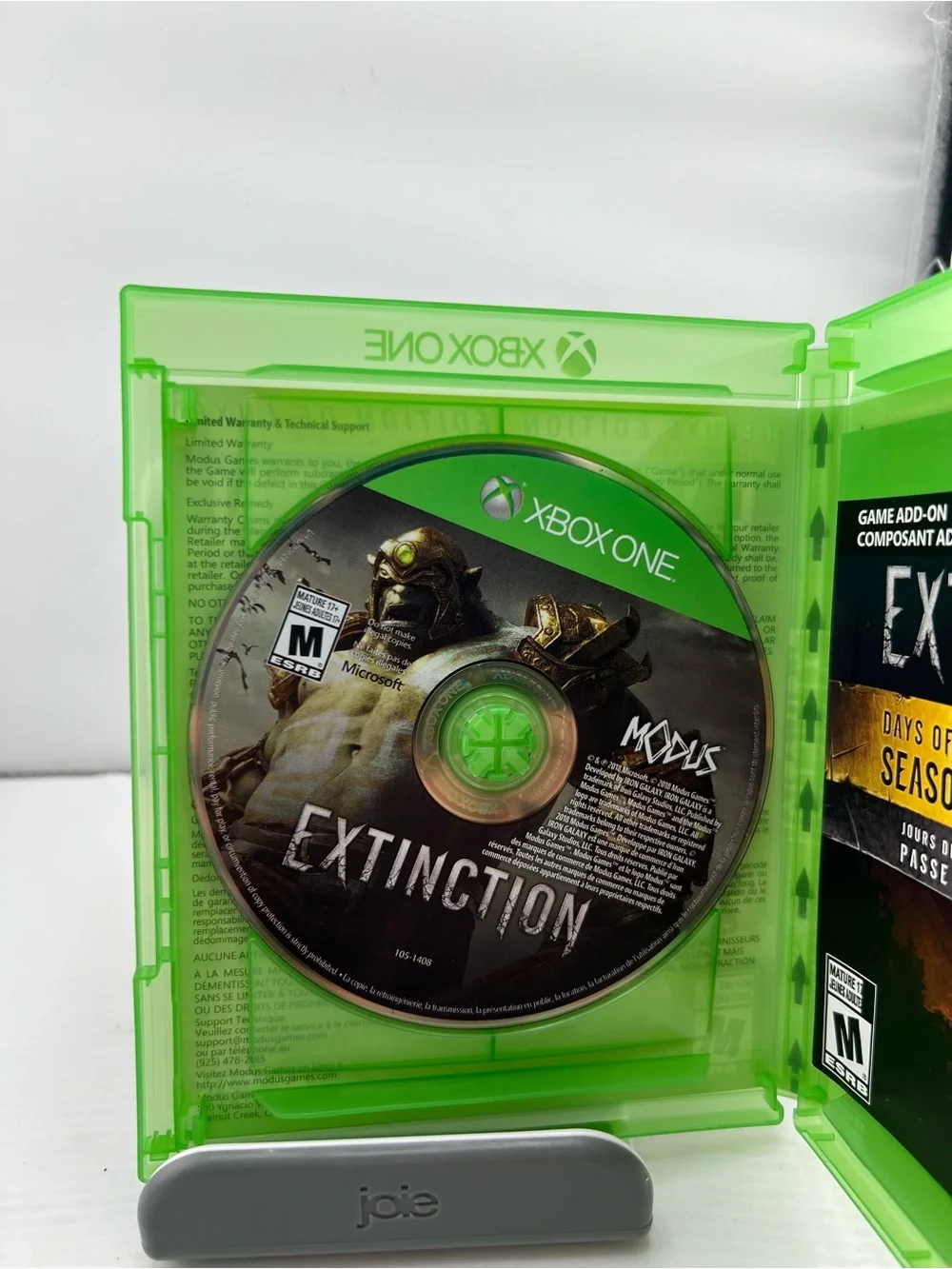 Xbox one Extinction Deluxe Edition extinction deluxe